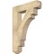 Ekena Millwork Merced Craftsman Rough Sawn Bracket, Douglas Fir, 4"W x 20"D x 28"H BKT04X20X28MRC04RDF - alternate 1